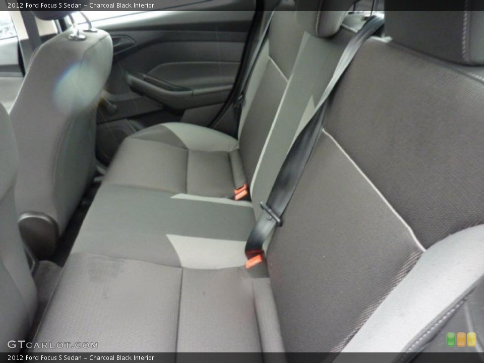 Charcoal Black Interior Photo for the 2012 Ford Focus S Sedan #47948607