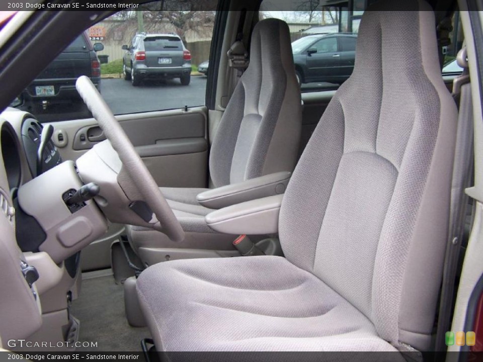 Sandstone Interior Photo for the 2003 Dodge Caravan SE #47951586