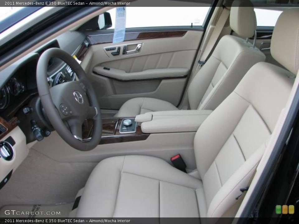 Almond/Mocha Interior Photo for the 2011 Mercedes-Benz E 350 BlueTEC Sedan #47952999