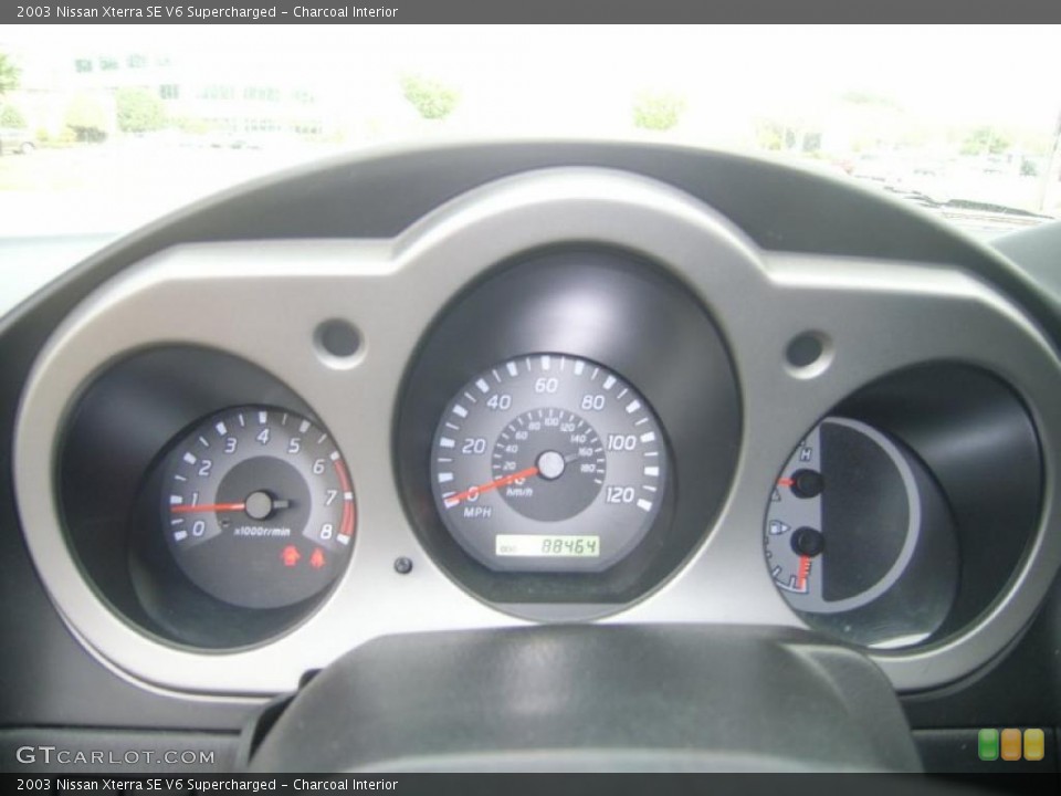 Charcoal Interior Gauges for the 2003 Nissan Xterra SE V6 Supercharged #47953344
