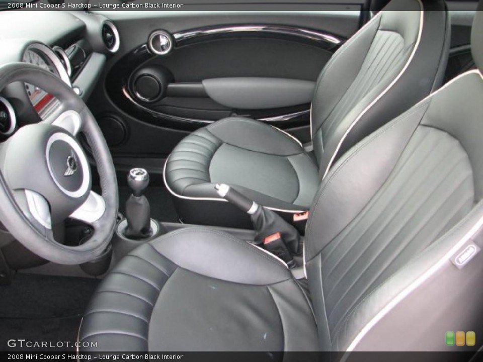 Lounge Carbon Black Interior Photo for the 2008 Mini Cooper S Hardtop #47954184