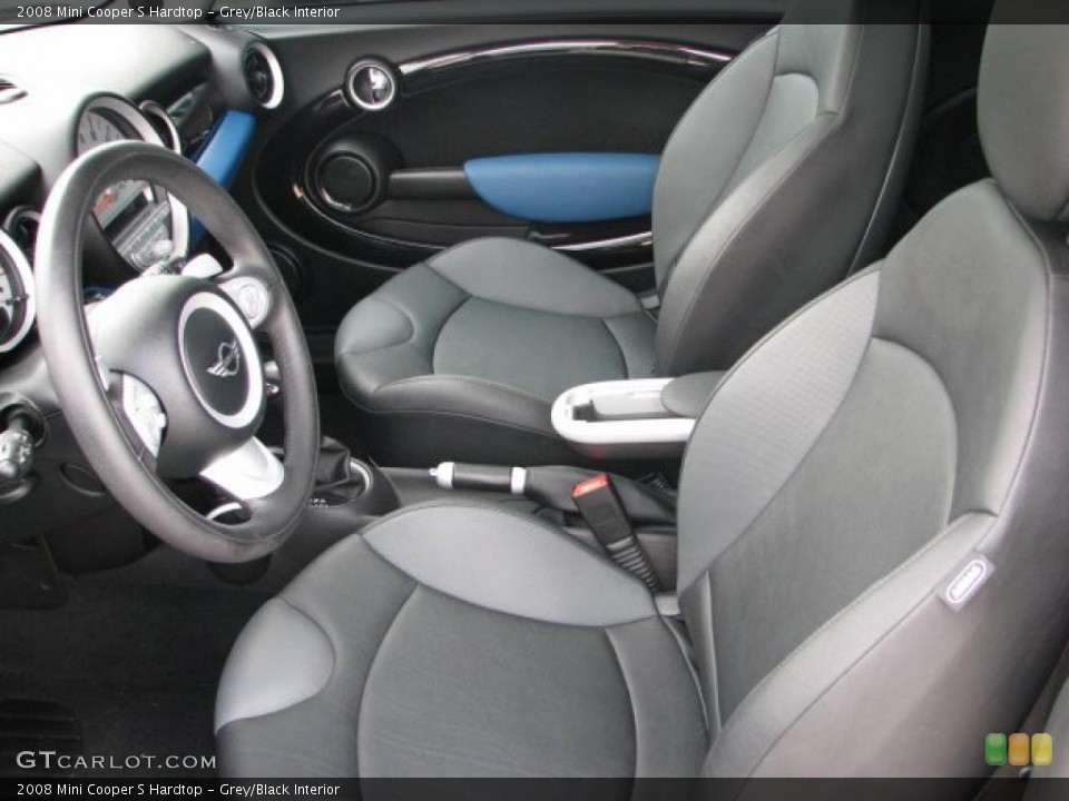 Grey/Black Interior Photo for the 2008 Mini Cooper S Hardtop #47954325