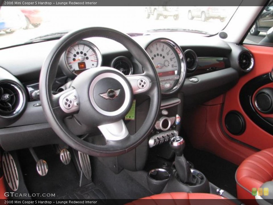 Lounge Redwood Interior Steering Wheel for the 2008 Mini Cooper S Hardtop #47954625