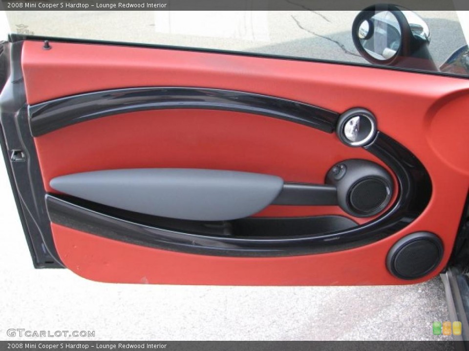Lounge Redwood Interior Door Panel for the 2008 Mini Cooper S Hardtop #47954637