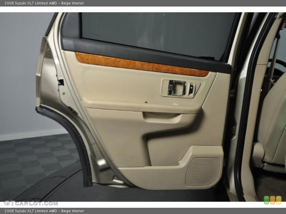 Beige Interior Door Panel for the 2008 Suzuki XL7 Limited AWD #47955801