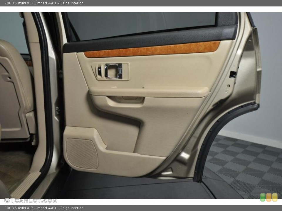 Beige Interior Door Panel for the 2008 Suzuki XL7 Limited AWD #47955900
