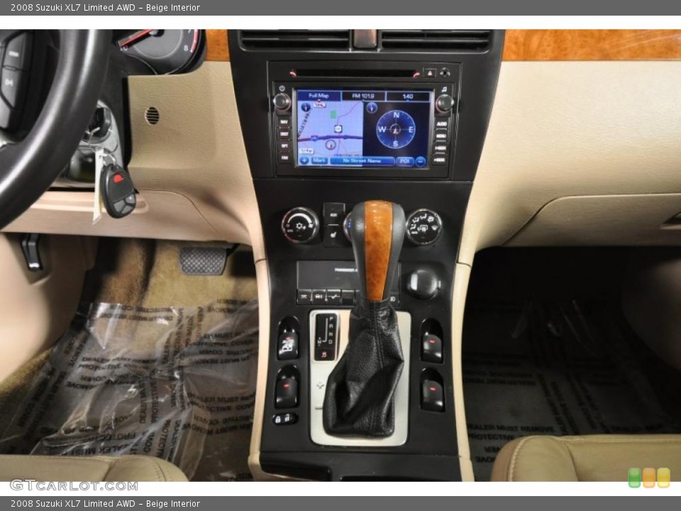 Beige Interior Controls for the 2008 Suzuki XL7 Limited AWD #47956020