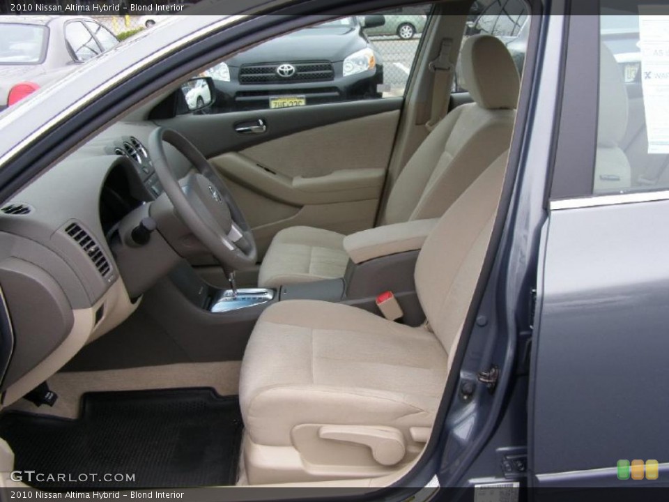 Blond Interior Photo for the 2010 Nissan Altima Hybrid #47958612
