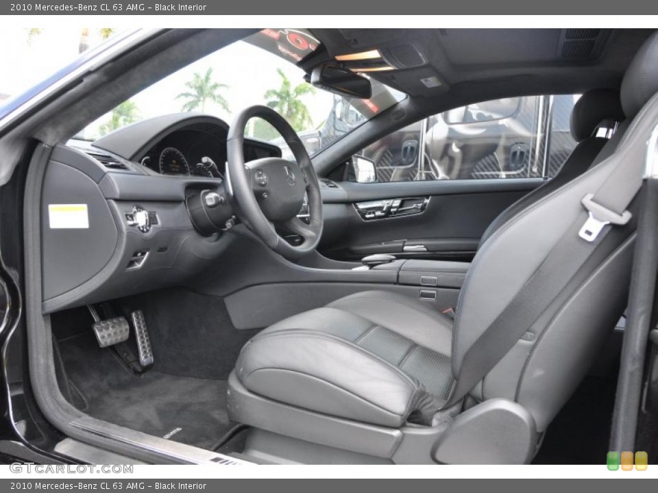 Black Interior Photo for the 2010 Mercedes-Benz CL 63 AMG #47959989