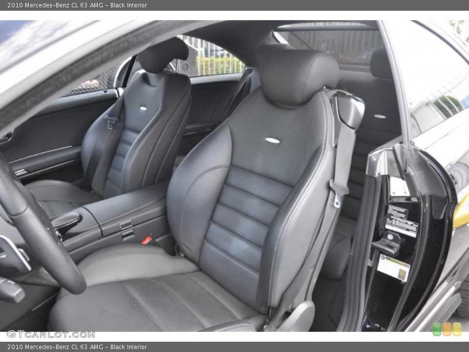 Black Interior Photo for the 2010 Mercedes-Benz CL 63 AMG #47959998
