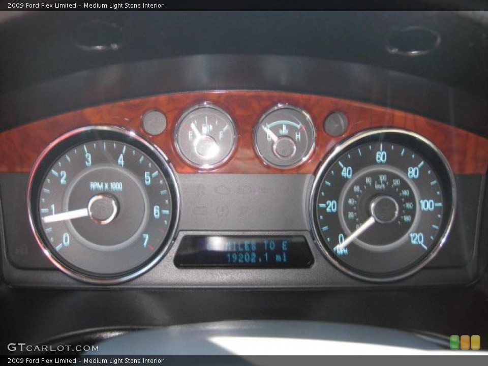 Medium Light Stone Interior Gauges for the 2009 Ford Flex Limited #47960067