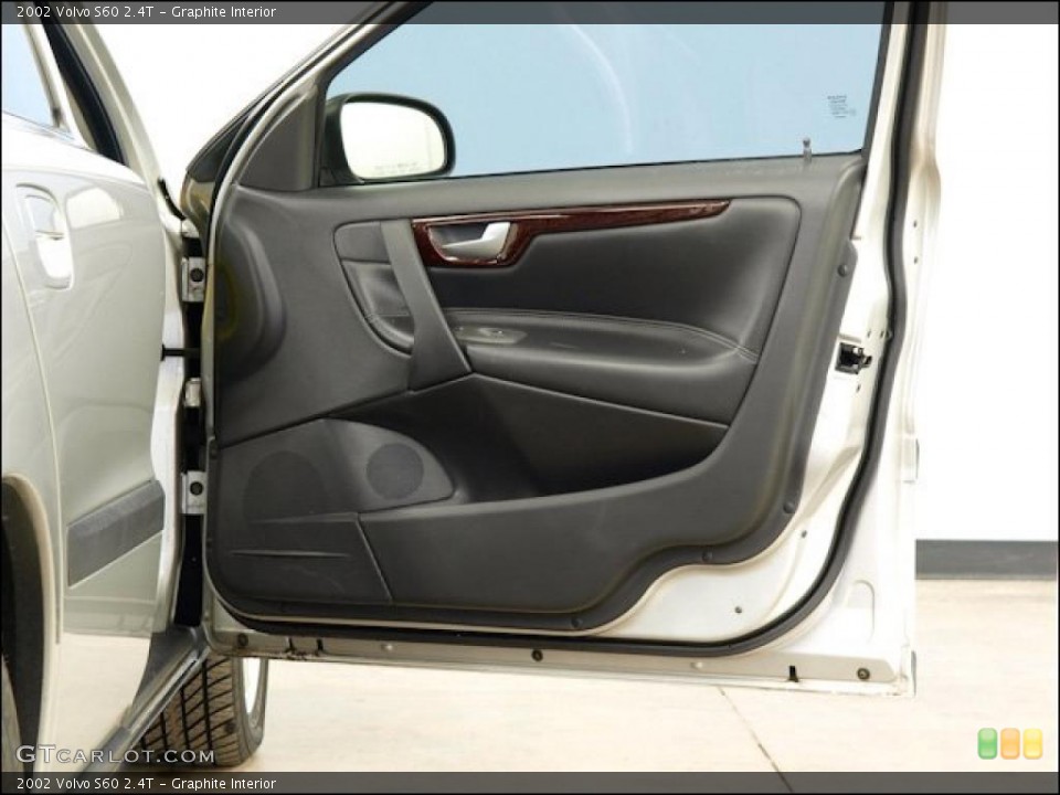 Graphite Interior Door Panel for the 2002 Volvo S60 2.4T #47962674