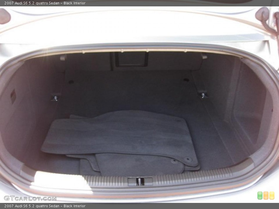 Black Interior Trunk for the 2007 Audi S6 5.2 quattro Sedan #47967188