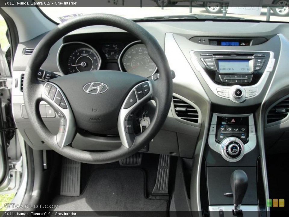 Gray Interior Dashboard for the 2011 Hyundai Elantra GLS #47967332