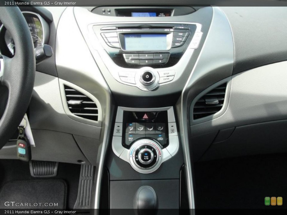 Gray Interior Controls for the 2011 Hyundai Elantra GLS #47967347