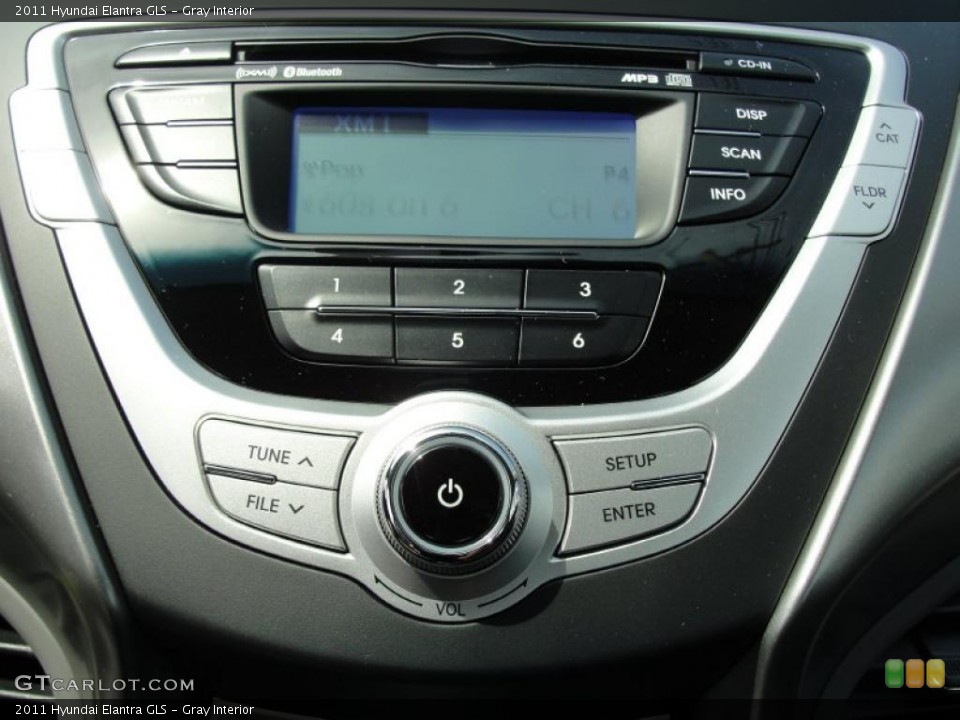 Gray Interior Controls for the 2011 Hyundai Elantra GLS #47967377