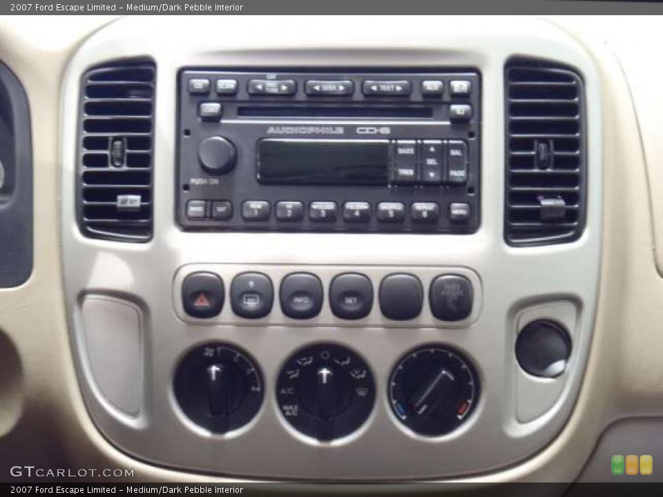 Medium/Dark Pebble Interior Controls for the 2007 Ford Escape Limited #47969603