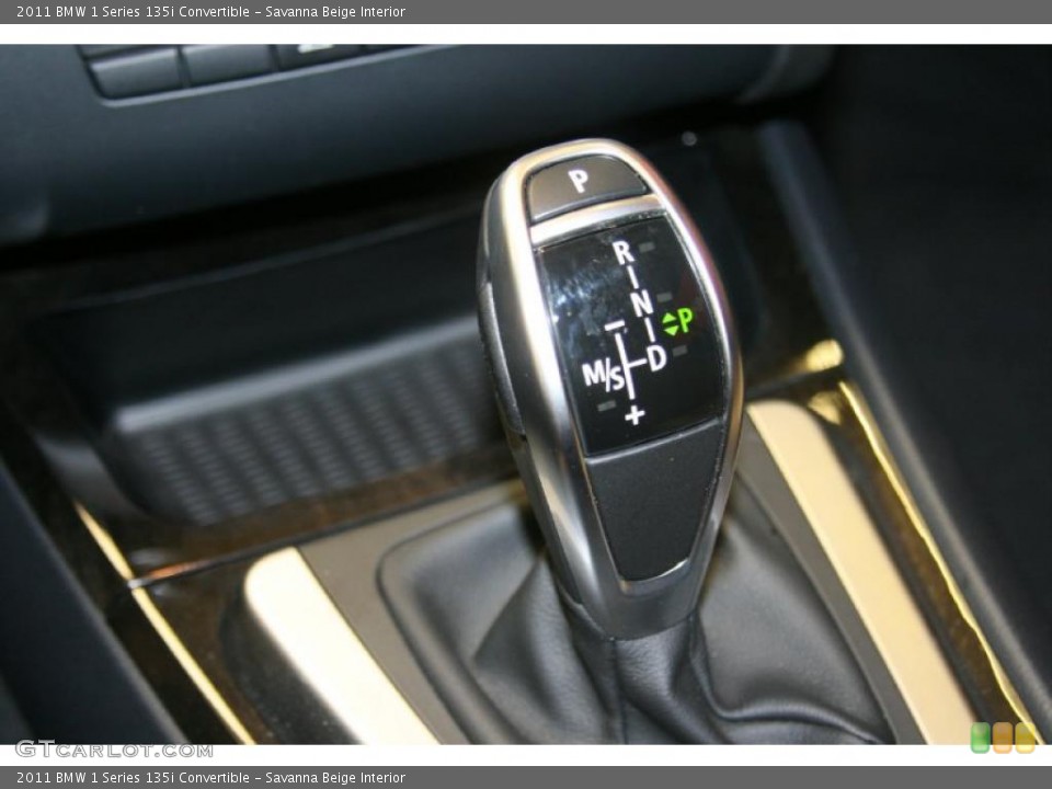 Savanna Beige Interior Transmission for the 2011 BMW 1 Series 135i Convertible #47970221