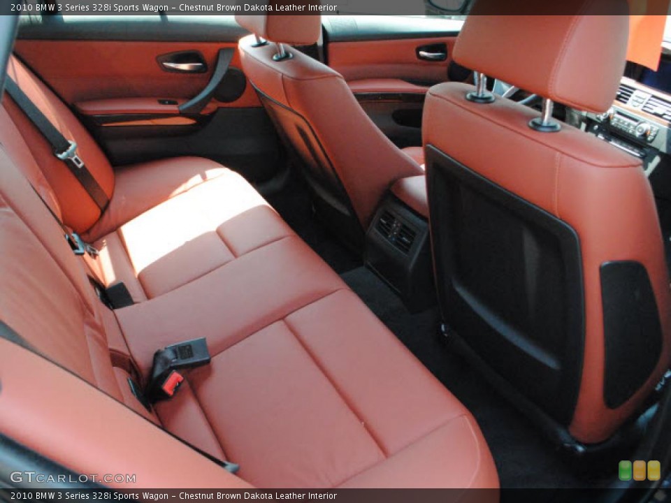 Chestnut Brown Dakota Leather Interior Photo for the 2010 BMW 3 Series 328i Sports Wagon #47974469