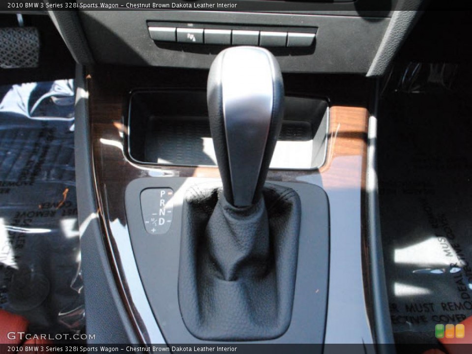 Chestnut Brown Dakota Leather Interior Transmission for the 2010 BMW 3 Series 328i Sports Wagon #47974739