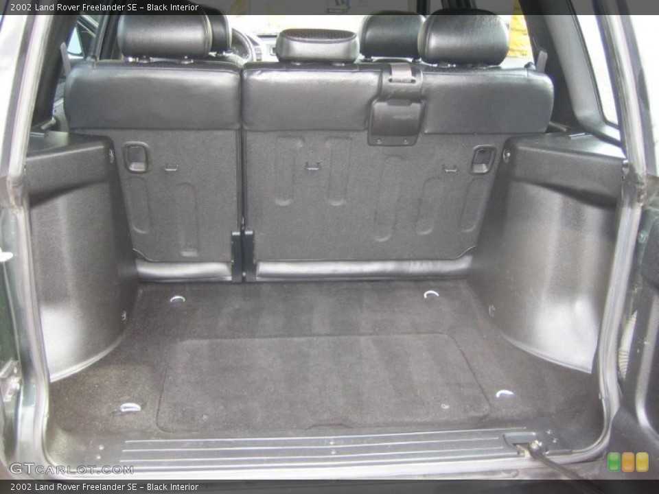 Black Interior Trunk for the 2002 Land Rover Freelander SE #47976785