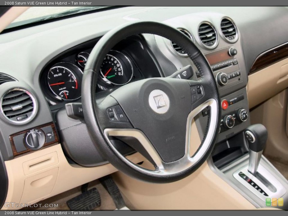 Tan Interior Photo for the 2008 Saturn VUE Green Line Hybrid #47977691