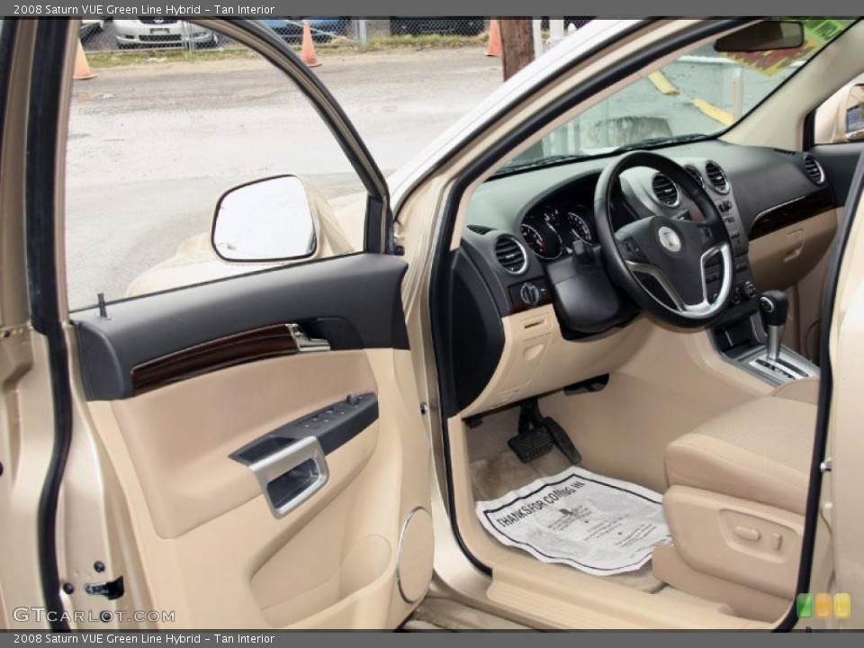 Tan Interior Photo for the 2008 Saturn VUE Green Line Hybrid #47977799