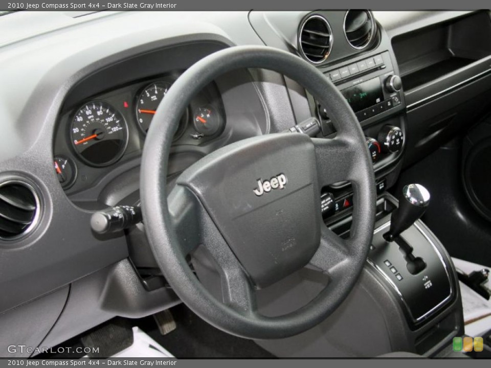 Dark Slate Gray Interior Photo for the 2010 Jeep Compass Sport 4x4 #47978078
