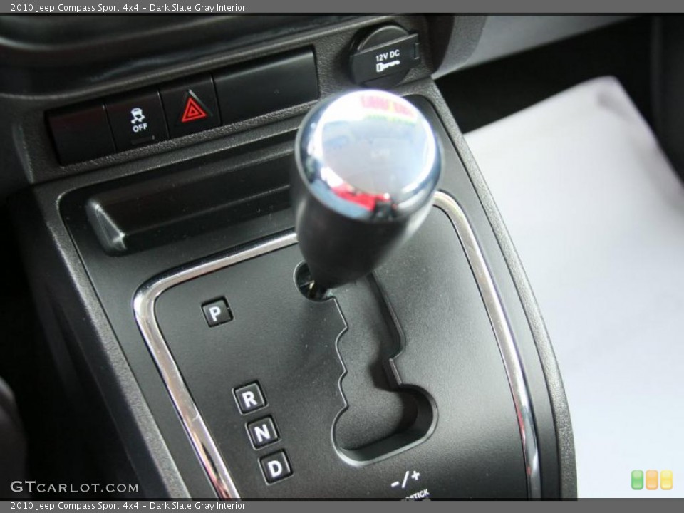 Dark Slate Gray Interior Transmission for the 2010 Jeep Compass Sport 4x4 #47978348