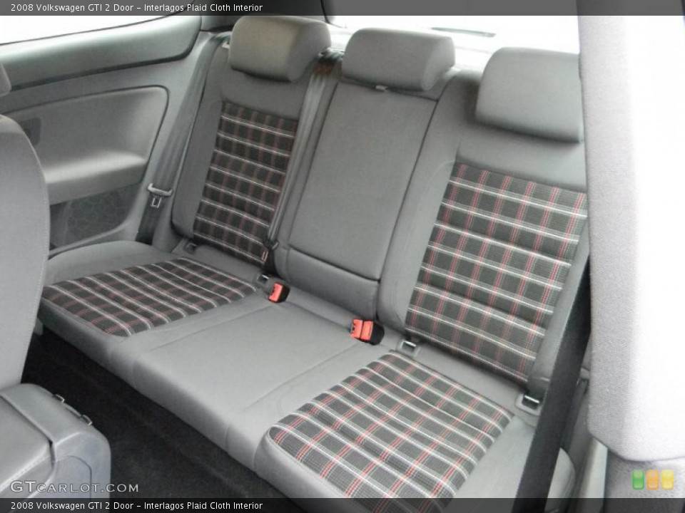 Interlagos Plaid Cloth Interior Photo for the 2008 Volkswagen GTI 2 Door #47978714