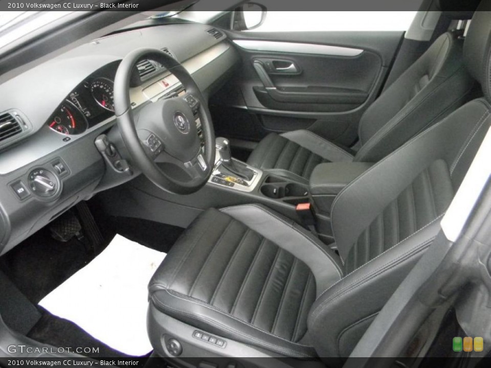 Black Interior Photo for the 2010 Volkswagen CC Luxury #47979188