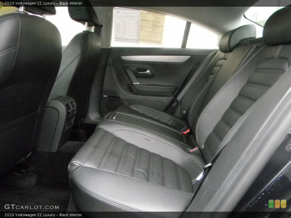 Black Interior Photo for the 2010 Volkswagen CC Luxury #47979218