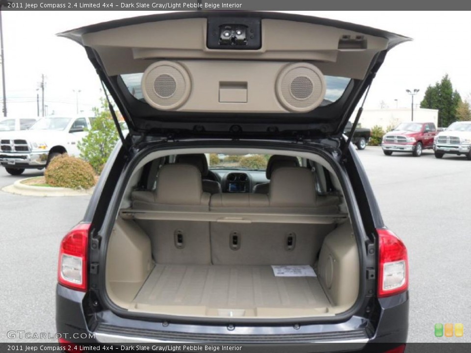 Dark Slate Gray/Light Pebble Beige Interior Trunk for the 2011 Jeep Compass 2.4 Limited 4x4 #47979356