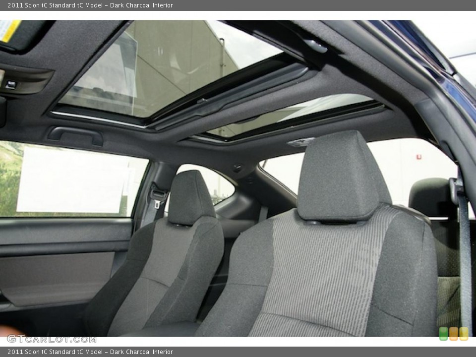 Dark Charcoal Interior Sunroof for the 2011 Scion tC  #47981870