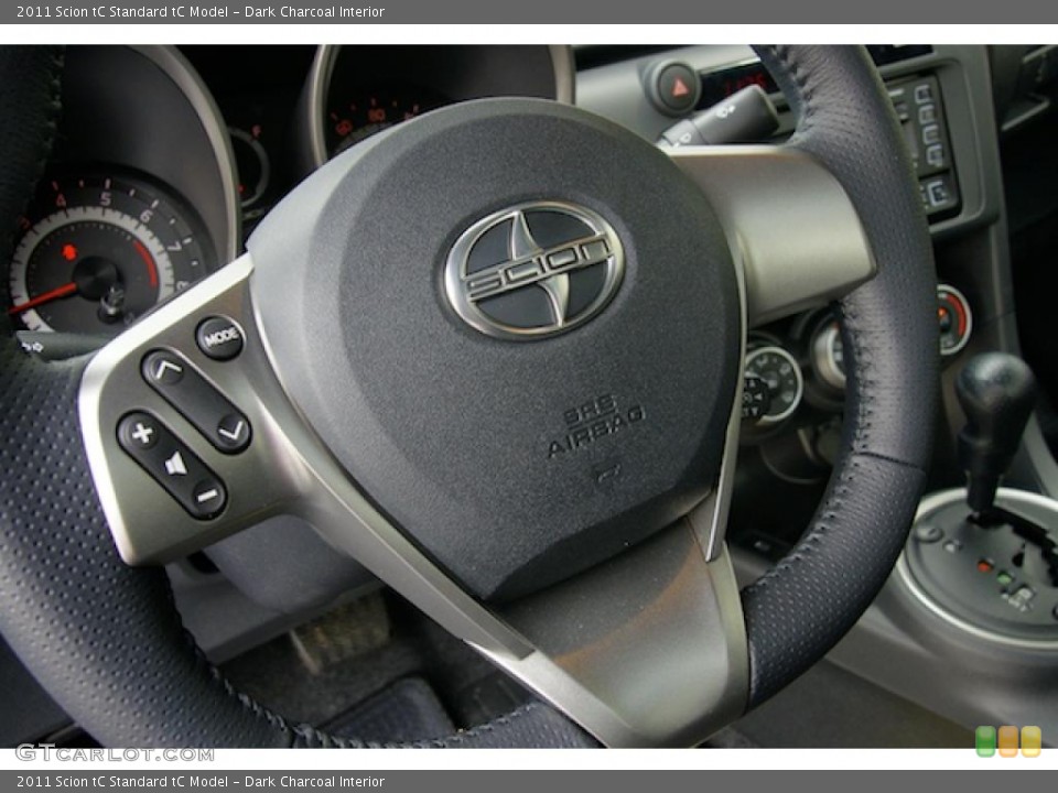 Dark Charcoal Interior Steering Wheel for the 2011 Scion tC  #47981921