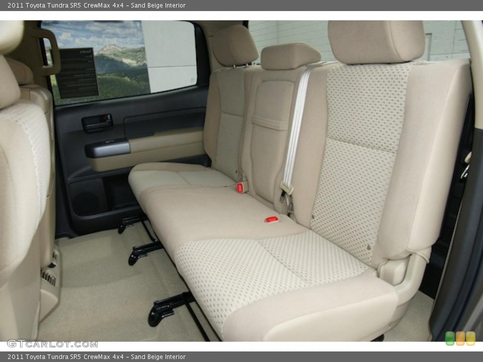 Sand Beige Interior Photo for the 2011 Toyota Tundra SR5 CrewMax 4x4 #47983424