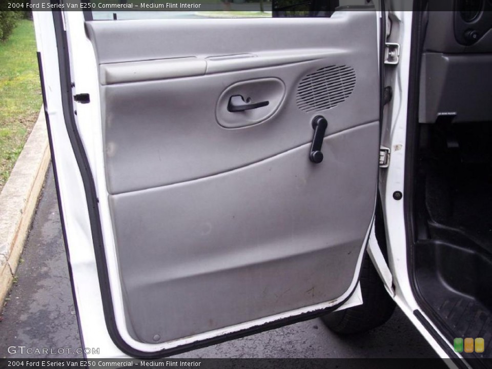 Medium Flint Interior Door Panel for the 2004 Ford E Series Van E250 Commercial #47983946