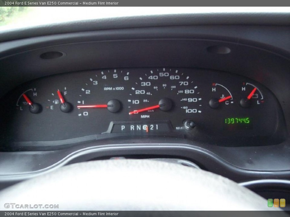 Medium Flint Interior Gauges for the 2004 Ford E Series Van E250 Commercial #47984198