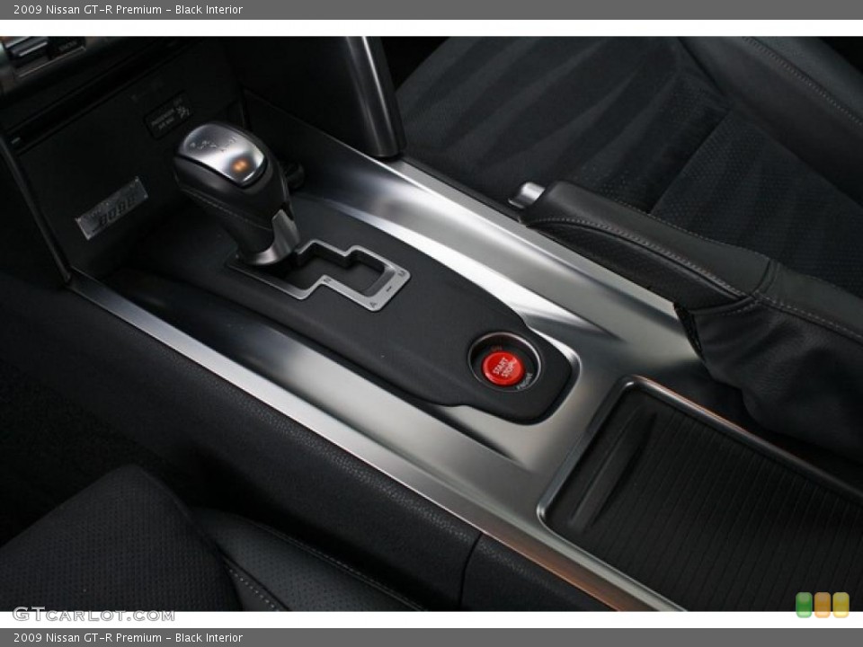 Black Interior Transmission for the 2009 Nissan GT-R Premium #47985044