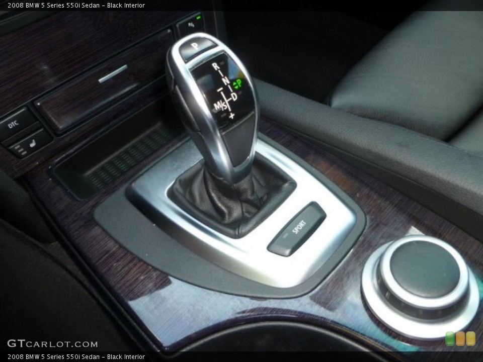 Black Interior Transmission for the 2008 BMW 5 Series 550i Sedan #47985422