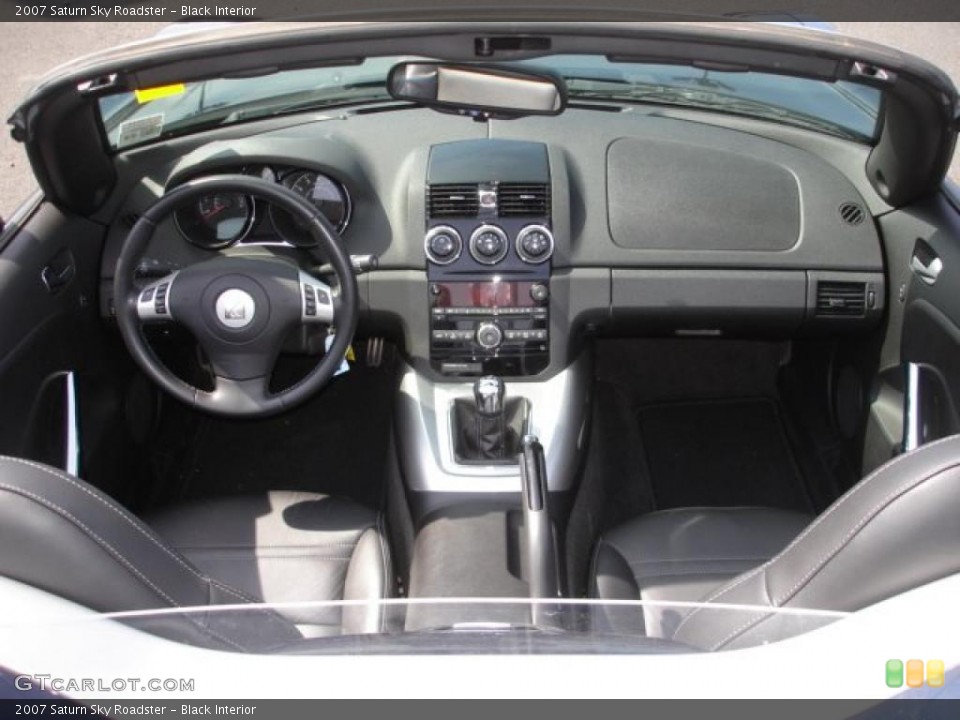 Black Interior Dashboard for the 2007 Saturn Sky Roadster #47988381