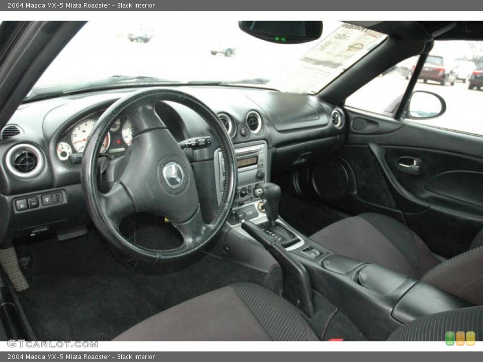 Black Interior Photo for the 2004 Mazda MX-5 Miata Roadster #47994462