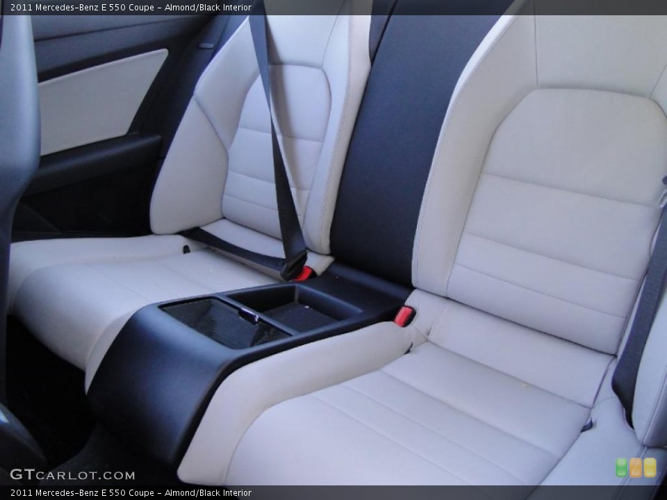 Almond/Black Interior Photo for the 2011 Mercedes-Benz E 550 Coupe #47996793