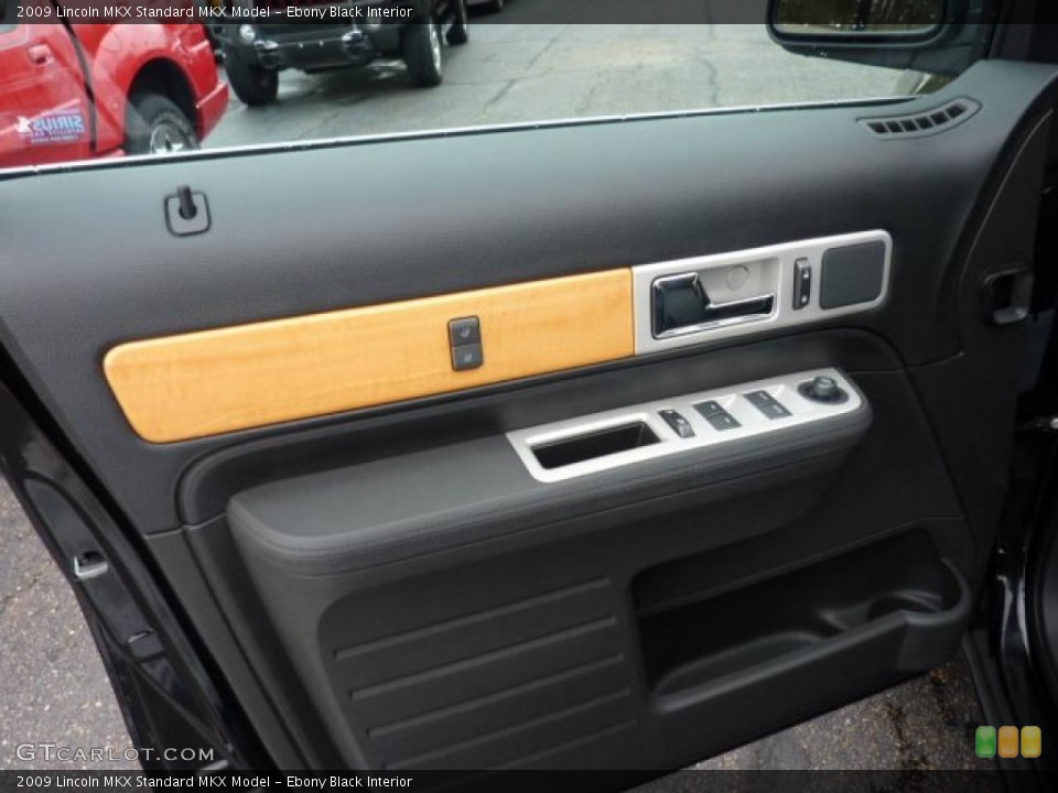 Ebony Black Interior Door Panel for the 2009 Lincoln MKX  #47999706