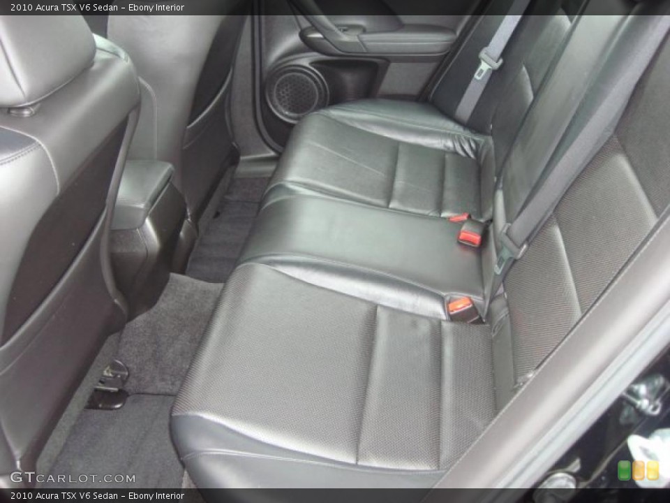 Ebony Interior Photo for the 2010 Acura TSX V6 Sedan #48001917