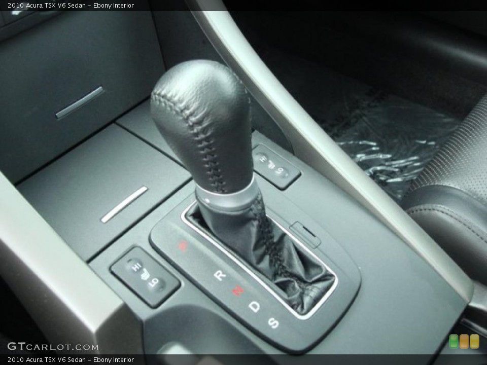 Ebony Interior Transmission for the 2010 Acura TSX V6 Sedan #48002028