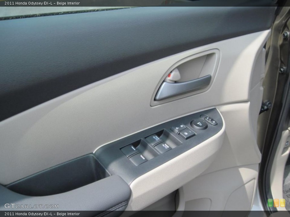 Beige Interior Door Panel for the 2011 Honda Odyssey EX-L #48004923