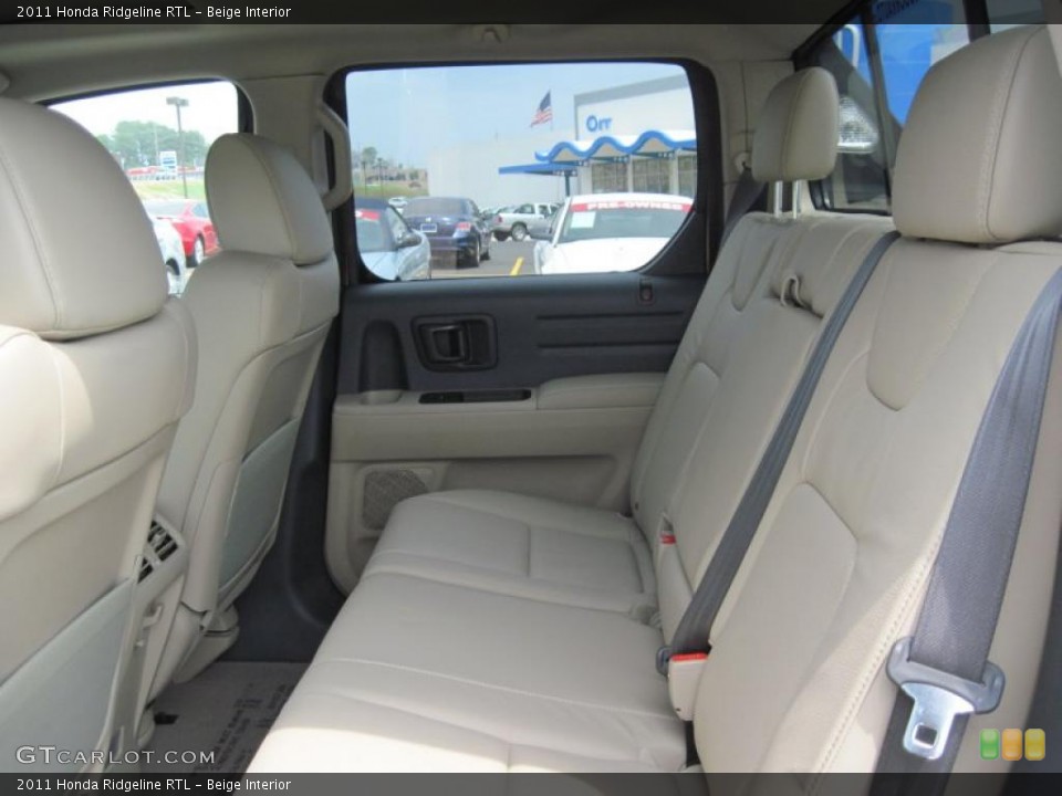 Beige Interior Photo for the 2011 Honda Ridgeline RTL #48005346