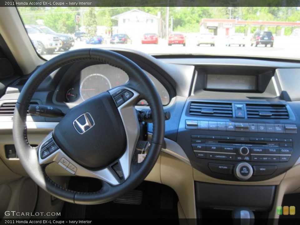Ivory Interior Dashboard for the 2011 Honda Accord EX-L Coupe #48006289