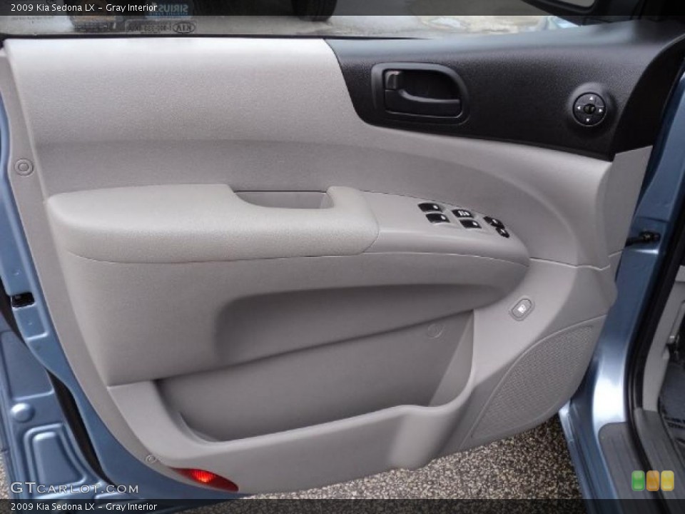 Gray Interior Door Panel for the 2009 Kia Sedona LX #48006682